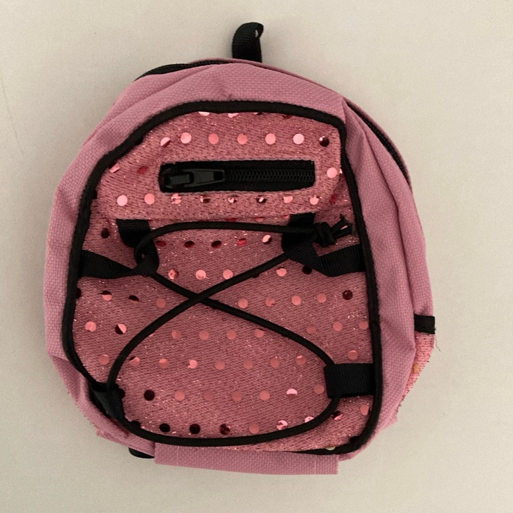 American Fashion World doll pink backpack - fits 18” doll